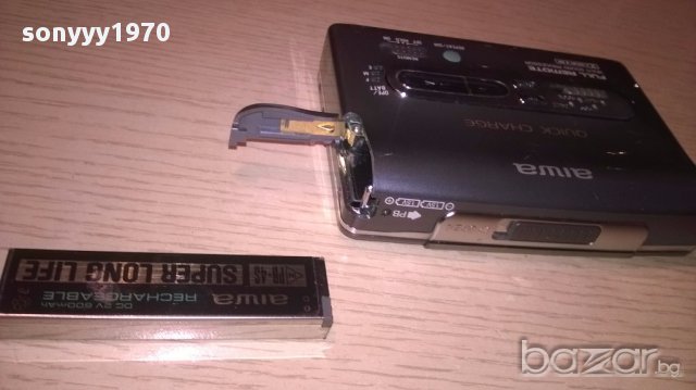 Aiwa-метална ретро машинка за колекция-внос швеицария, снимка 15 - Ресийвъри, усилватели, смесителни пултове - 15734157