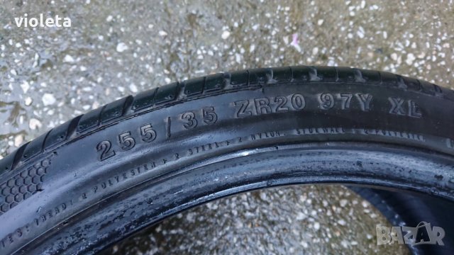 Акселера единична гума 255/35/20 97Y XL, 6.65мм грайфер- 60лв., снимка 4 - Гуми и джанти - 25268623