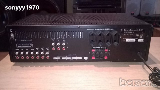 Siemens rv300n4-amplifier hf series 240w-made in germany-внос швеицари, снимка 8 - Ресийвъри, усилватели, смесителни пултове - 13867874