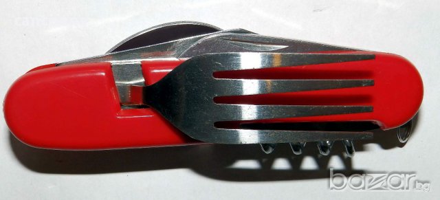 Комбиниран нож, лъжичка, виличка и др.  , снимка 2 - Къмпинг мебели - 11569544