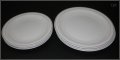 Комплект  „3+3” чинии,от френски аркопал, снимка 1 - Чинии - 23177012