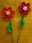 Цветя от плюшени пръчки, снимка 9