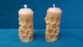 Свещи от 100% Чист Пчелен Восък, снимка 1