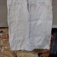 Старинна ленена дреха,риза,кошуля, снимка 3 - Антикварни и старинни предмети - 24254476