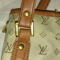 Дамска чанта Louis Vuitton-велурена, снимка 10 - Чанти - 21237617