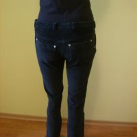 Кадифен панталон за бременни, снимка 2 - Дрехи за бременни - 20441676