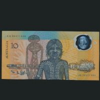 AUSTRALIA $ 10 DOLLARS  ND 1988, снимка 1 - Нумизматика и бонистика - 22360739