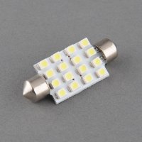 LED сулфидна крушка за кола бяла светлина 12V за плафон и номер, сини, бели, габарит, сулфидни, снимка 5 - Аксесоари и консумативи - 20651752