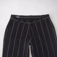 Дамски черен панталон в рае, М , снимка 4 - Панталони - 18403062