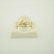 Нов златен пръстен 41553-4, снимка 1 - Пръстени - 9178872