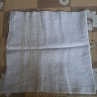 Стар памучен плат - парче ръчно тъкан, снимка 2 - Други - 24426851