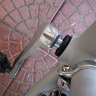 Продавам колела внос от Германия  спортен МТВ велосипед RANGE 26 цола диск заключващ се амортисьор, снимка 8 - Части за велосипеди - 17885398