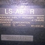 Kenwood ls-a6 2Х60watts/4ohms-made in japan-внос швеицария, снимка 6 - Ресийвъри, усилватели, смесителни пултове - 13396985