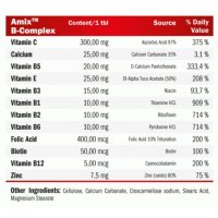 AMIX Vitamin B-Complex + Vitamin C & E / 90 Tabs., снимка 2 - Хранителни добавки - 23075859