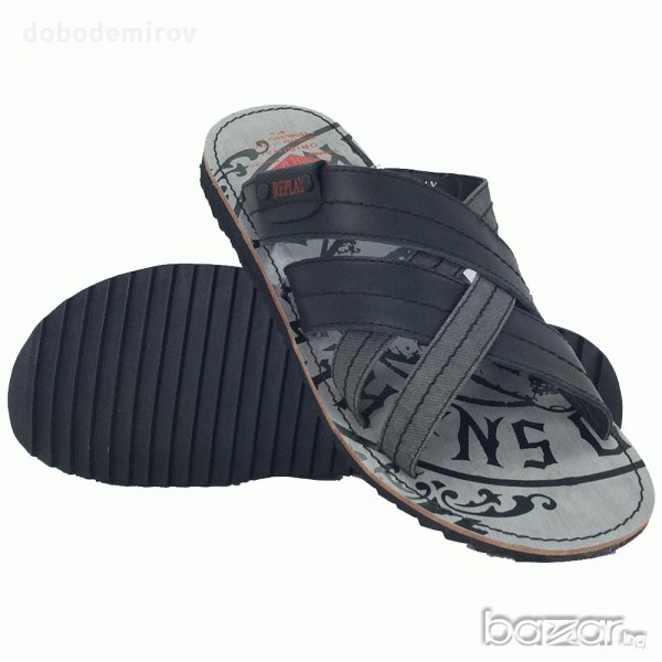 Нови мъжки чехли REPLAY Hoshi оригинал, снимка 1