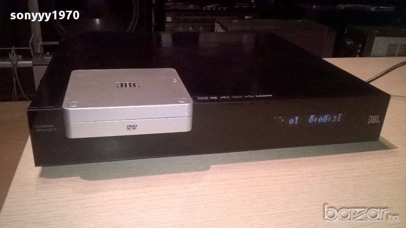 Jbl cinema sound 3 hdmi/usb/optical-5 chanel-380w-внос швеицария, снимка 1