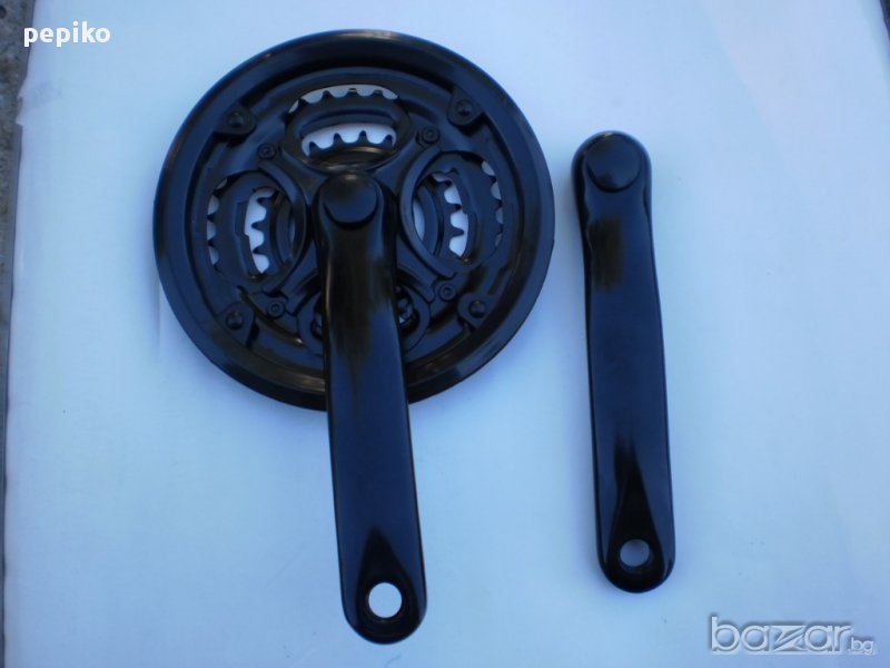 Продавам колела внос от Германия Комплект НОВИ алуминиеви курбели 42-34-24, снимка 1