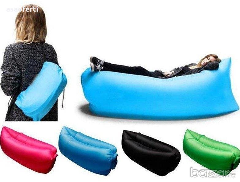 Надуваем Шезлонг Диван за релакс и почивка, снимка 1