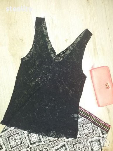 Дамски дантелен топ Migel stapper, снимка 1