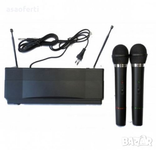 Комплект 2 броя безжични микрофони WVNGR C-05 HEROSTAR, снимка 4 - Микрофони - 21611624