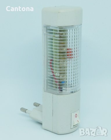 Нощна LED лампа с бутон - 1 W, снимка 2 - Лед осветление - 25475637