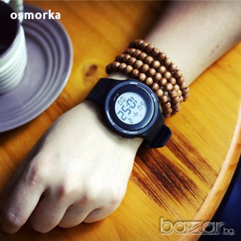 Нов дамски спортен часовник много функции черен, снимка 1 - Дамски - 15524934