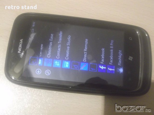 № 1809  мобилен смарт телефон - Nokia Lumia 610  - работещ перфектно, снимка 2 - Nokia - 13745128