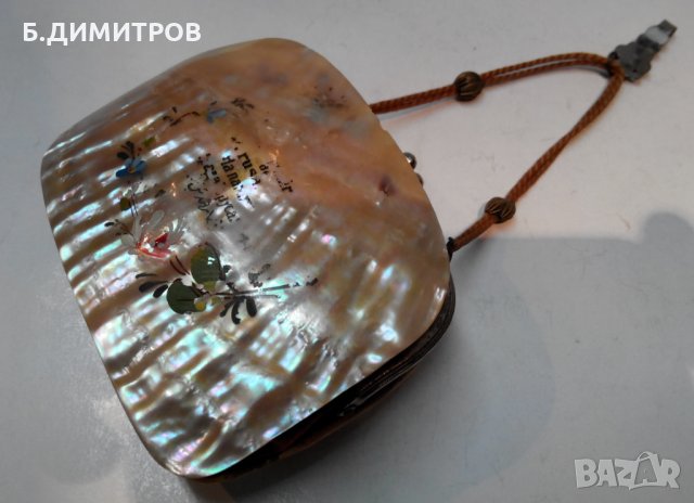 Стара седефена чантичка, снимка 7 - Чанти - 23560279