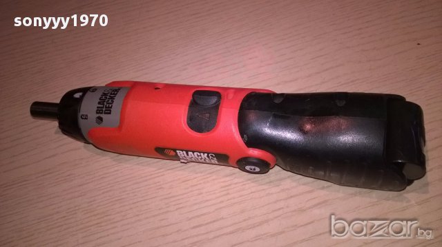 Black&decker-с акумулаторна батерия-внос швеицария, снимка 10 - Други инструменти - 13544287