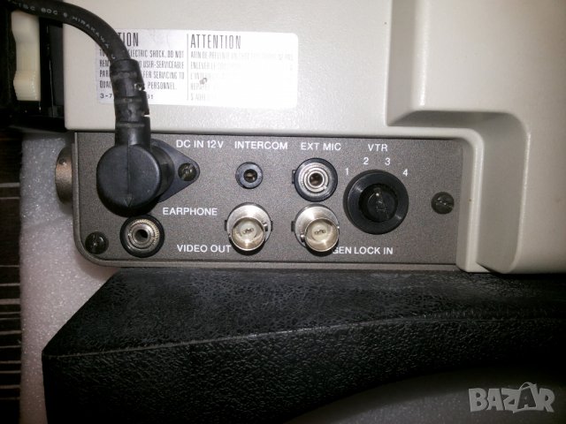 Видеокамера SONY DXC-1820P, снимка 7 - Камери - 23656871