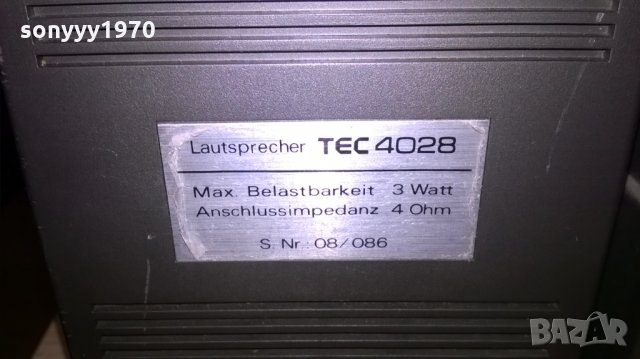 tec 4028 cassete radio recorder-внос швеицария, снимка 12 - Ресийвъри, усилватели, смесителни пултове - 22888622