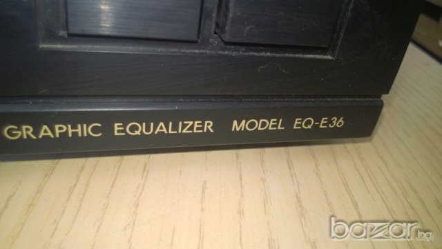 toshiba eq-e36-equalirer-made in japan-нов внос от швеицария, снимка 6 - Ресийвъри, усилватели, смесителни пултове - 7783235