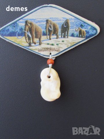 Автентичен кожен магнит от Монголия-серия, снимка 3 - Други ценни предмети - 25912996