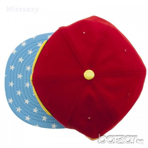 ПРОМО 🍊 NEW ERA 🍊 Оригинална шапка WONDER WOMAN размер: 7½ нова с етикети, снимка 4 - Шапки - 10762888