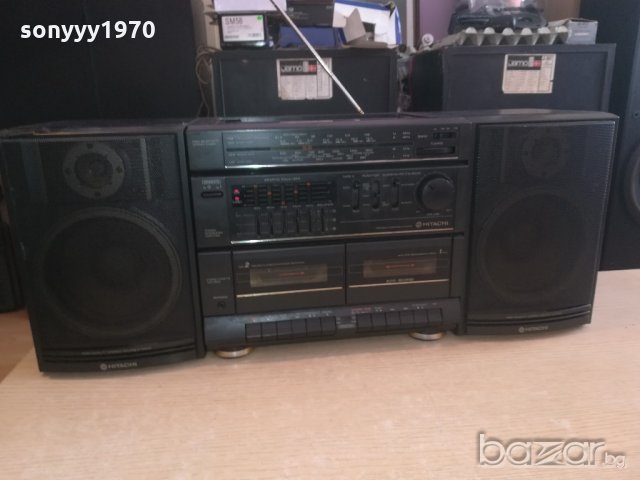 hitachi ms-w560s made in singapore-внос швеицария, снимка 2 - Ресийвъри, усилватели, смесителни пултове - 21069036