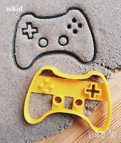 Джойстик конзола пластмасов резец форма фондан тесто бисквитки