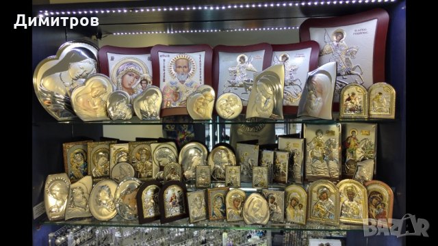 ЛУКСОЗНИ СРЕБЪРНИ ИКОНИ, снимка 18 - Други - 17525522
