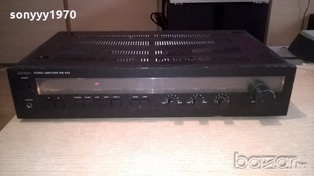 macwatts ws-440 stereo amplifier-внос швеицария