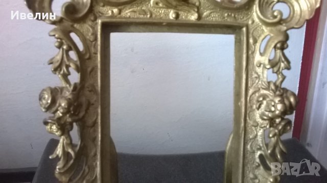 барокова рамка за снимки, снимка 4 - Антикварни и старинни предмети - 23242684