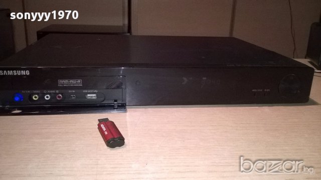 samsung dvd hr775 dvd/hdd/hdmi recorder-внос швеицария, снимка 6 - Плейъри, домашно кино, прожектори - 18016500