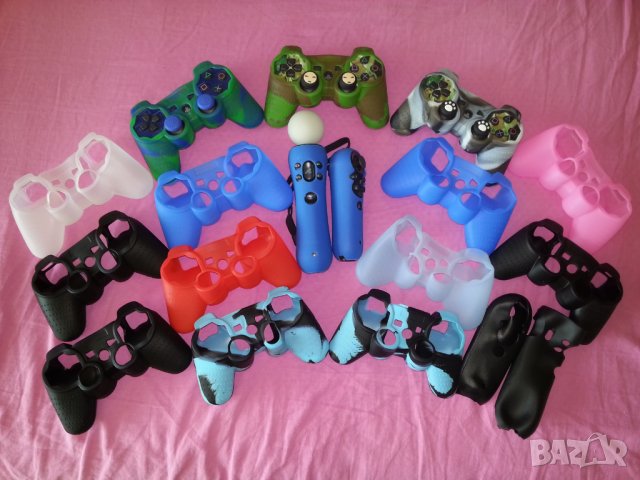 Цветни капачки и протектори за джойстик-PS3,4,5,Xbox 360,Nintendo(Много видове), снимка 6 - Аксесоари - 12896451