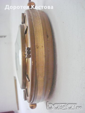 Стар бронзов часовник от Германия 2, снимка 3 - Антикварни и старинни предмети - 12248532