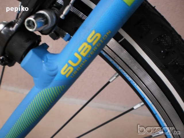 Продавам колела внос от Германия  спортен велосипед Subs 28 цола модел 2021г вибрейк 12,6 кг. , снимка 8 - Велосипеди - 10103261