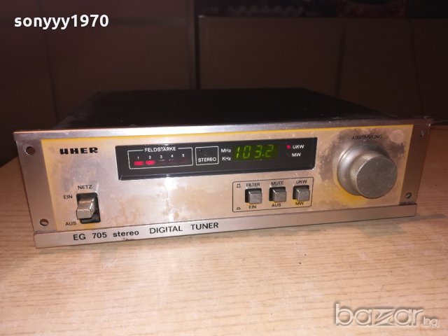 uher eg705 tuner-made in japan-внос швеицария