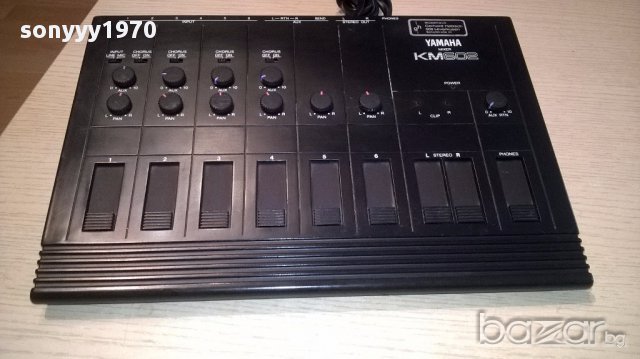 Yamaha km602 made in japan-mixer-внос швеицария, снимка 6 - Ресийвъри, усилватели, смесителни пултове - 16067255