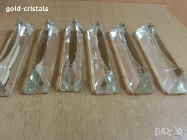 кристални поставки за прибори за хранене , снимка 2 - Антикварни и старинни предмети - 25793185