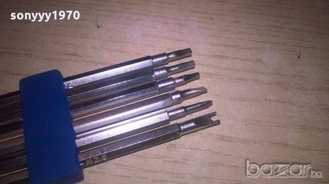 профи отвертка с специфични накраиници, снимка 12 - Отвертки - 19499691