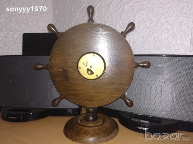 ПОРЪЧАН-АНТИК-ретро колекция-дървен часовник-внос швеицария, снимка 9 - Колекции - 20484640