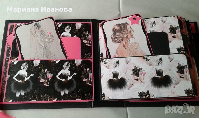 албум за моминско парти, абитуриентка, рожденичка..., снимка 5 - Подаръци за сватба - 21554555