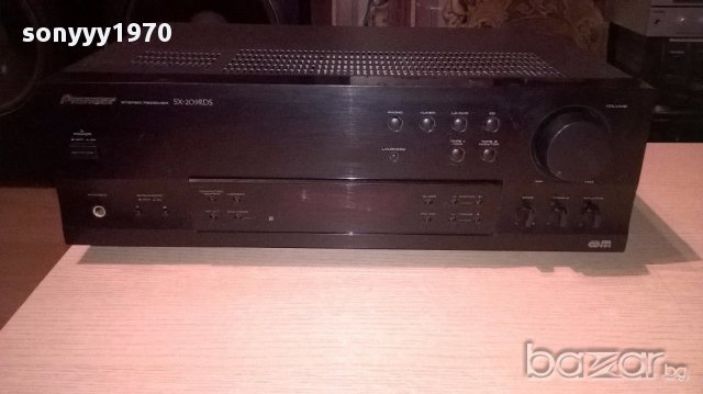 Pioneer sx-209rds stereo receiver-370w-made in uk-внос швеицария, снимка 5 - Ресийвъри, усилватели, смесителни пултове - 17491048